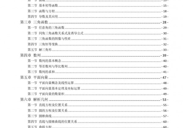 高中数学知识清单大全(114页)【可下载打印】